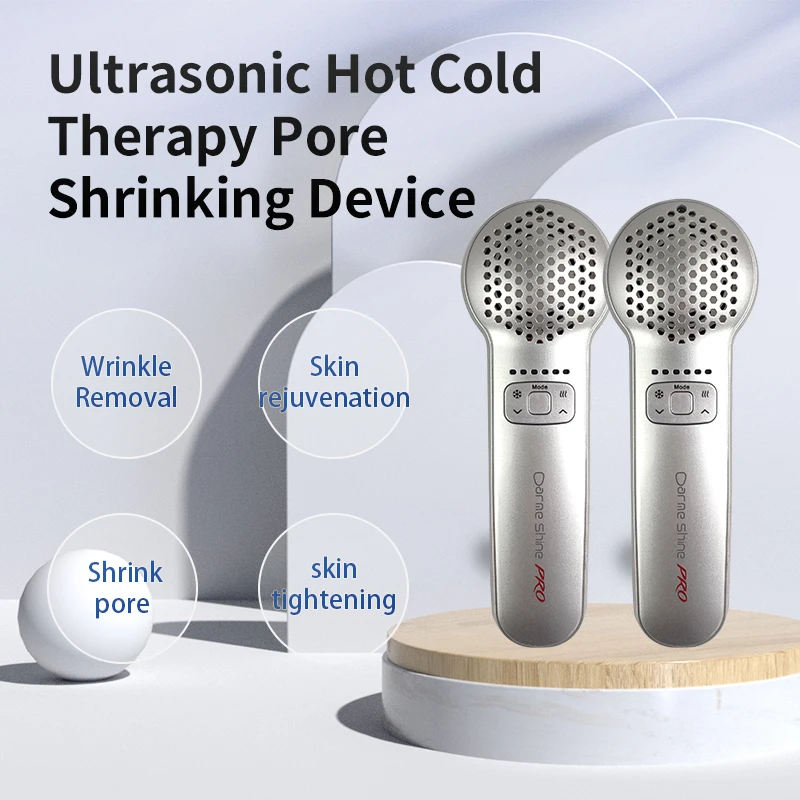 Portable Ultrasonic Therapy Pore Shrinking Device Hot & Cold Hammer Massage Tool
Portable Ultrasonic Therapy Pore Shrinking Device Hot & Cold Hammer Massage Tool