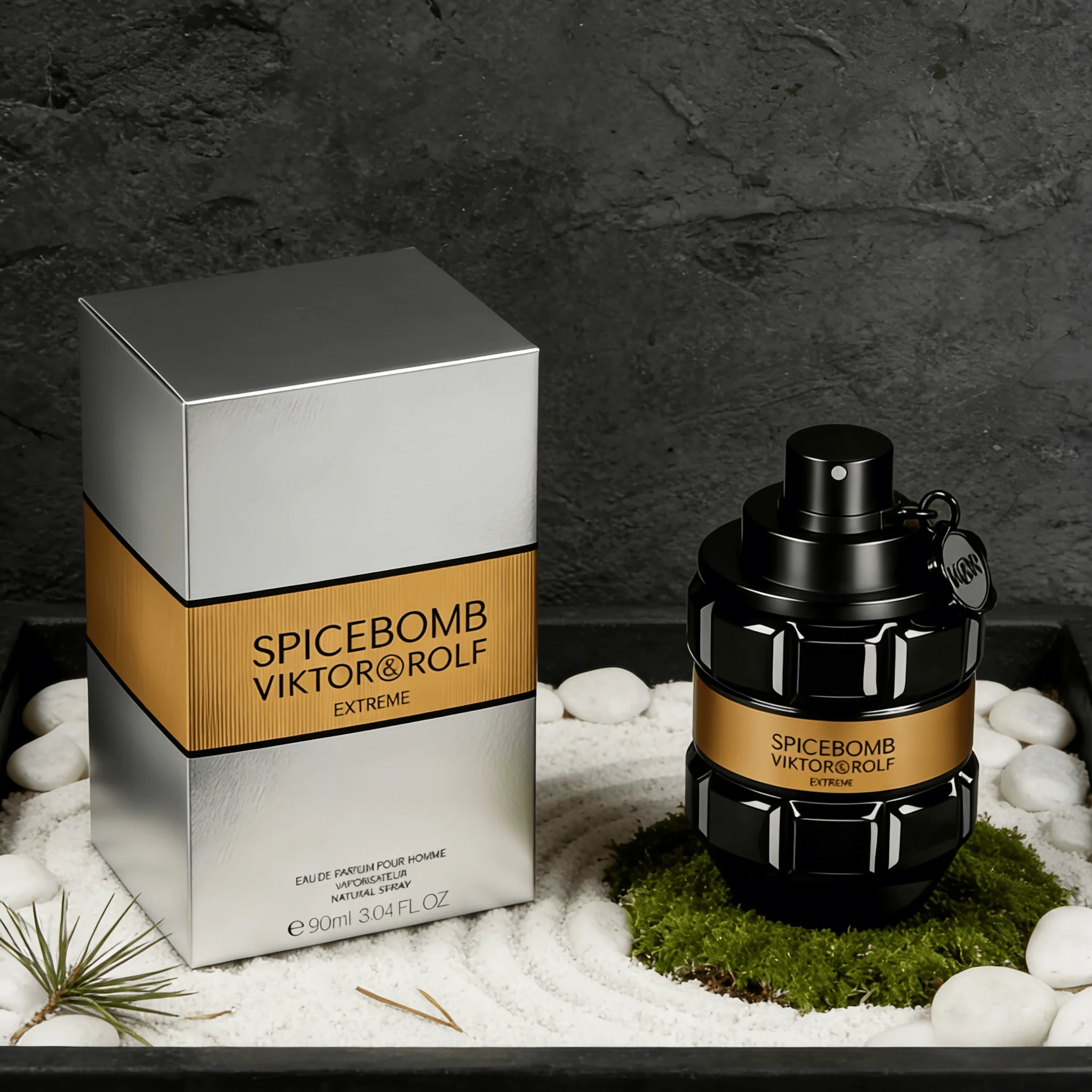 Viktor&Rolf Spicebomb Men's Ancient Dragon Water Extreme Eau de Parfum Woody Spicy - Cologne for Men With Notes of Amber Vanilla
Viktor&Rolf Spicebomb Men's Ancient Dragon Water Extreme Eau de Parfum Woody Spicy - Cologne for Men With Notes of Amber Vanilla