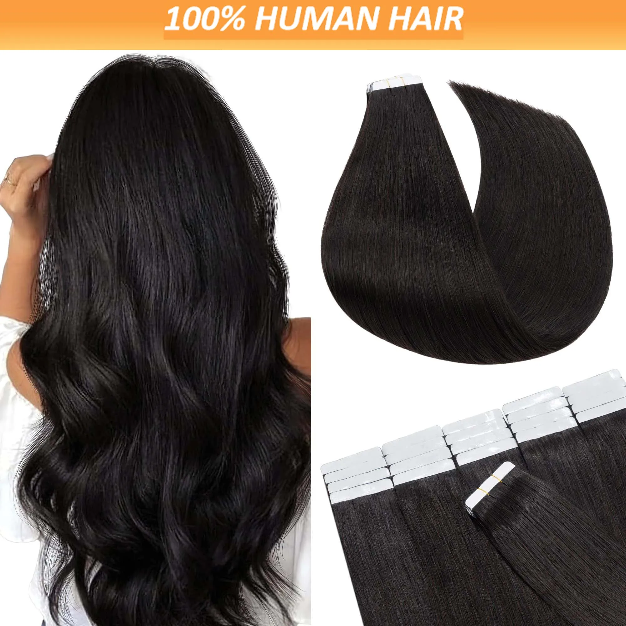 Tape In Hair Extensions Human Hair Black Real Human Hair Straight Tape In Human Hair Extensions For Black Woman
Tape In Hair Extensions Human Hair Black Real Human Hair Straight Tape In Human Hair Extensions For Black Woman