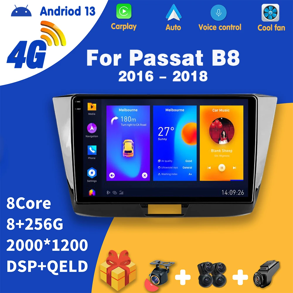 Автомагнитола Carplay Android для Volkswagen Passat B8 2016-2018, автомобильный мультимедийный видеоплеер, автомобильная стерео-навигация GPS No 2Din
Автомагнитола Carplay Android для Volkswagen Passat B8 2016-2018, автомобильный мультимедийный видеоплеер, автомобильная стерео-навигация GPS No 2Din