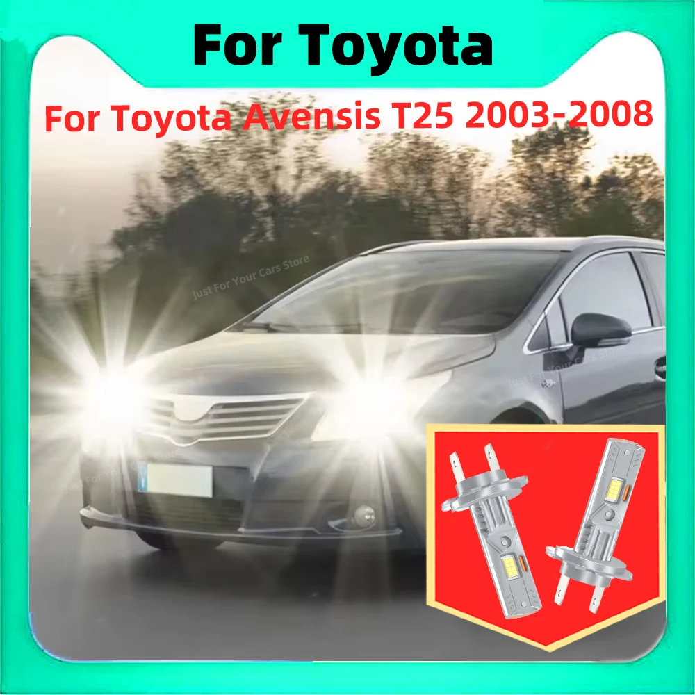2x H7 светодиодные фары Canbus, автомобильные фары 6000K, белые противотуманные фары, диодные лампы для Toyota Avensis T25 2003 2004 2005 2006 2007 2008
2x H7 светодиодные фары Canbus, автомобильные фары 6000K, белые противотуманные фары, диодные лампы для Toyota Avensis T25 2003 2004 2005 2006 2007 2008