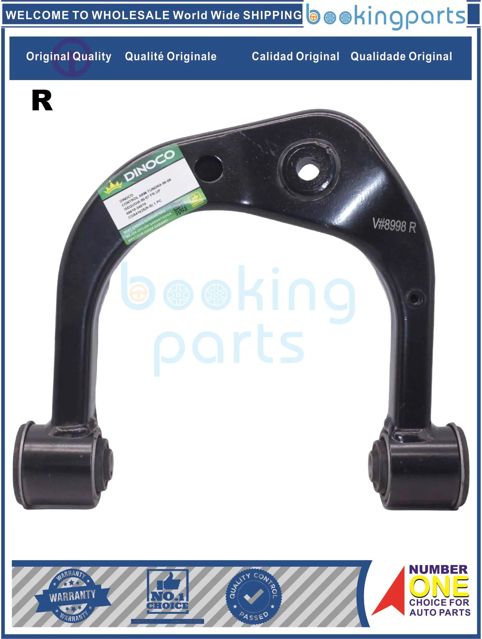 COA41625(R-B),SH05150101,4861034010 Control Arm For TOYOTA TUNDRA 00-06 /SEQUOIA 00-07
COA41625(R-B),SH05150101,4861034010 Control Arm For TOYOTA TUNDRA 00-06 /SEQUOIA 00-07