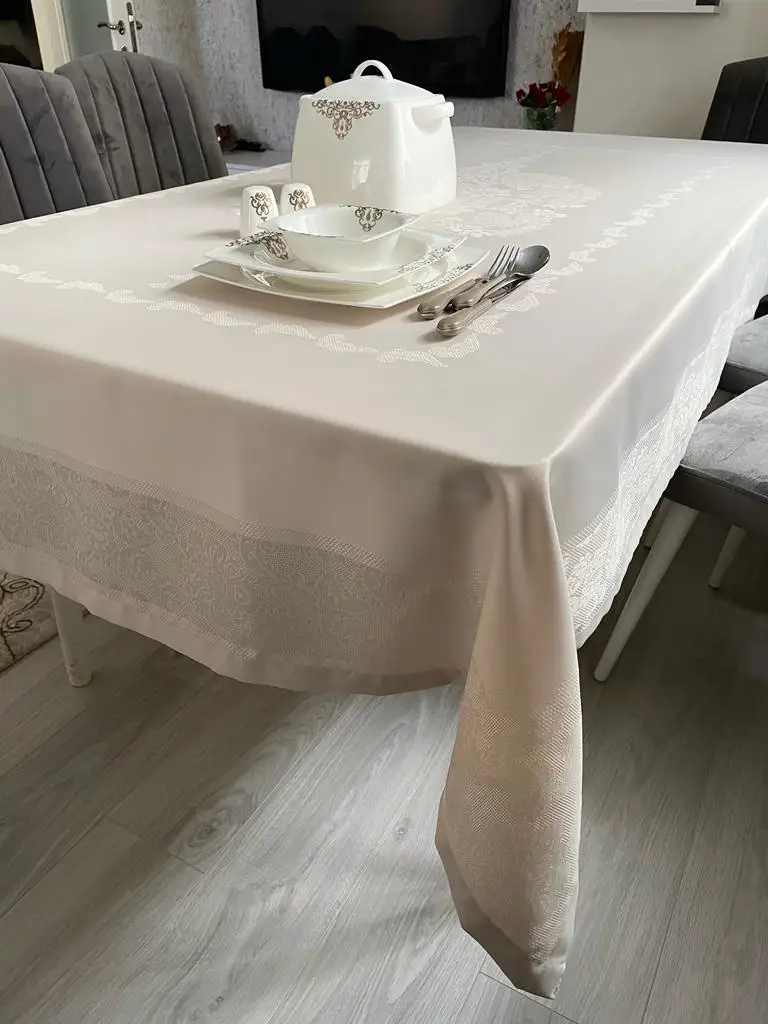 Tablecloth 1.Quality Turkey production Teflon Fabric Waterproof Cover Wipeable Washable Model
Tablecloth 1.Quality Turkey production Teflon Fabric Waterproof Cover Wipeable Washable Model