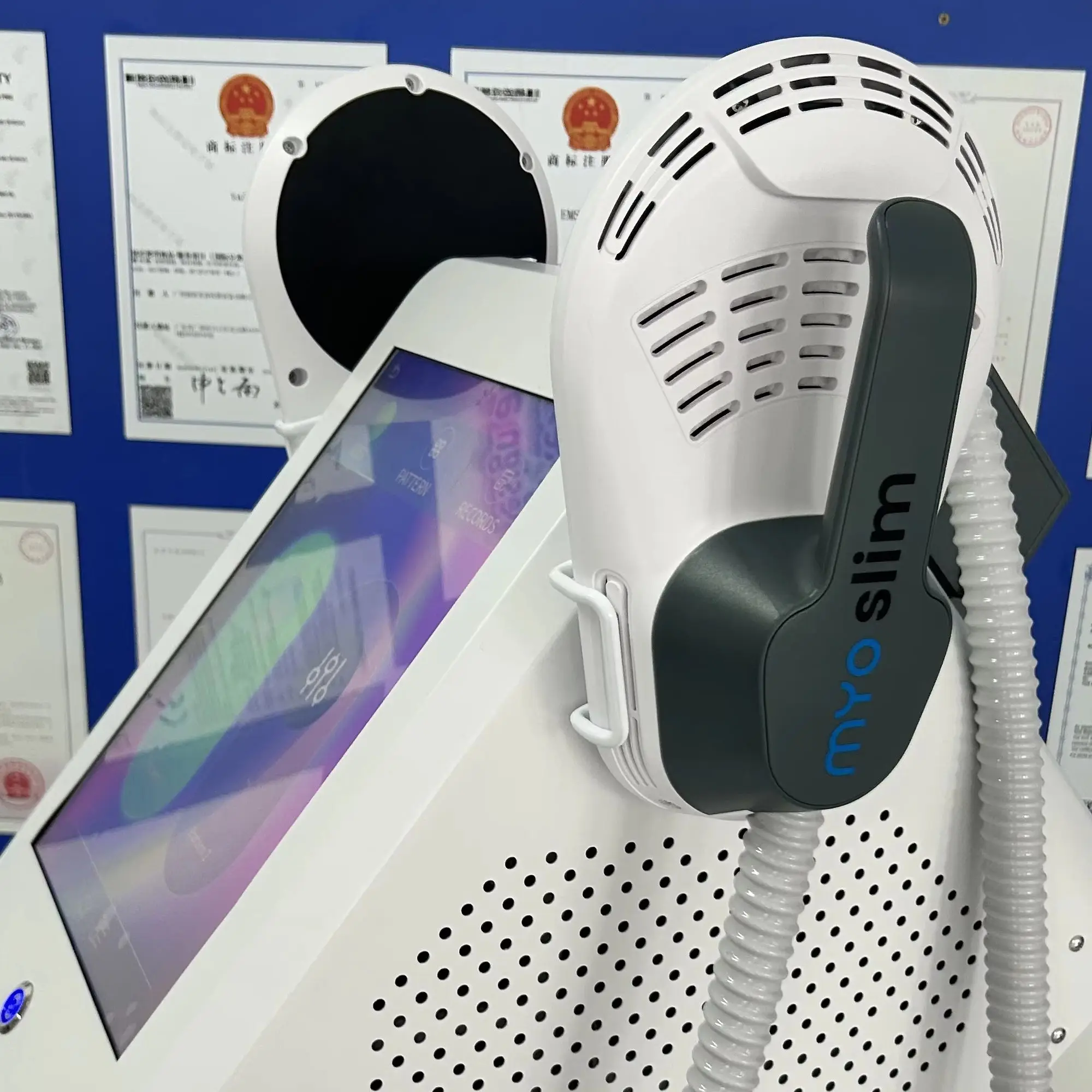 Myoslim PRO Ultra Therapy 15 Tes 6500W Lose Weight Body Slim Muscle Stimulation Professional NEO Machine
Myoslim PRO Ultra Therapy 15 Tes 6500W Lose Weight Body Slim Muscle Stimulation Professional NEO Machine