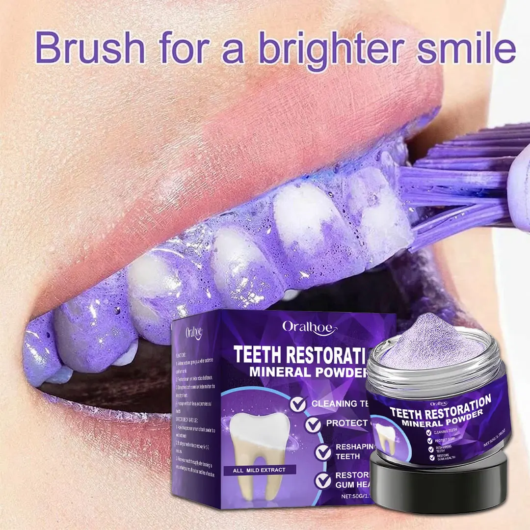 Oralhoe 50г: Минеральный порошок для отбеливания зубов, удаления зубного налета и пятен, гигиены полости рта, освежения дыхания, восстановления зубов
Oralhoe 50г: Минеральный порошок для отбеливания зубов, удаления зубного налета и пятен, гигиены полости рта, освежения дыхания, восстановления зубов