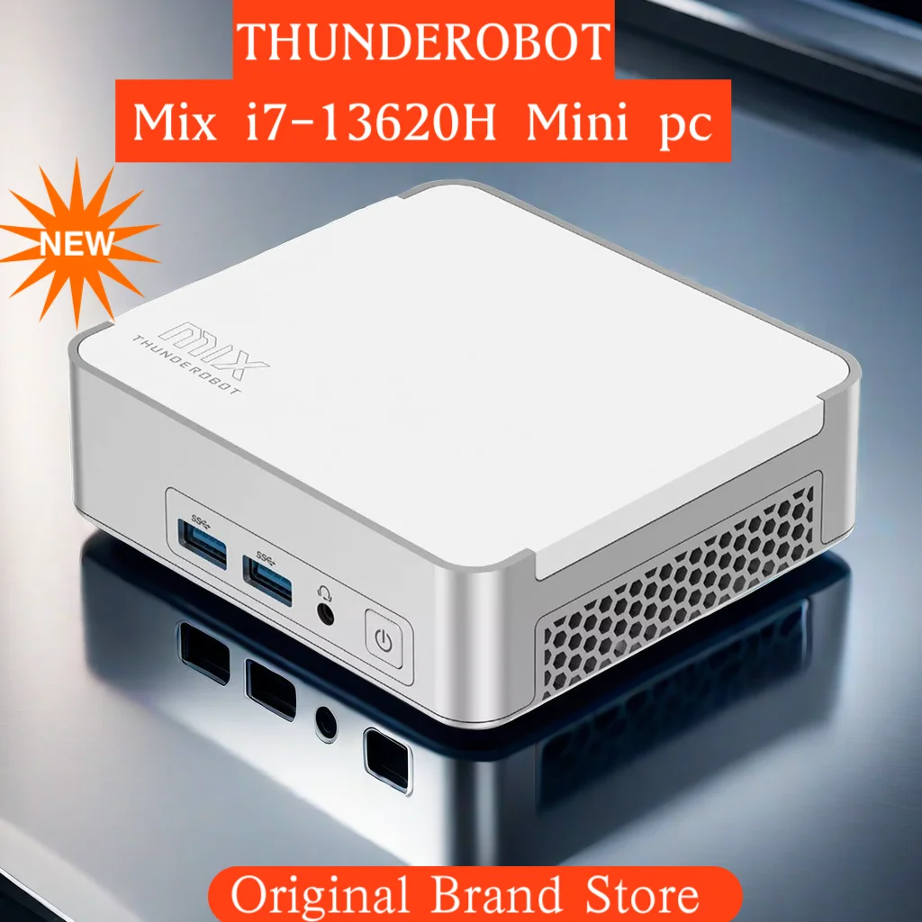 В наличии! Новинка 13-го поколения Core i7 Mix i7-13620H WiFi 6E ThundeRobot Mix Мини-ПК Intel UHD Graphics, домашний и офисный мини-ПК
В наличии! Новинка 13-го поколения Core i7 Mix i7-13620H WiFi 6E ThundeRobot Mix Мини-ПК Intel UHD Graphics, домашний и офисный мини-ПК