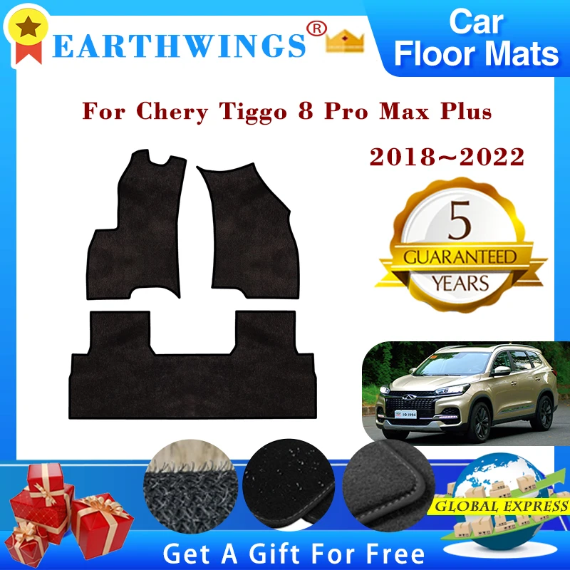 Автомобильные коврики для Chery Tiggo 8 Pro Max Plus 2018 ~ 2022, 5 подставок для сидений, Противоскользящие коврики, подставка для ног, автомобильные аксессуары
Автомобильные коврики для Chery Tiggo 8 Pro Max Plus 2018 ~ 2022, 5 подставок для сидений, Противоскользящие коврики, подставка для ног, автомобильные аксессуары