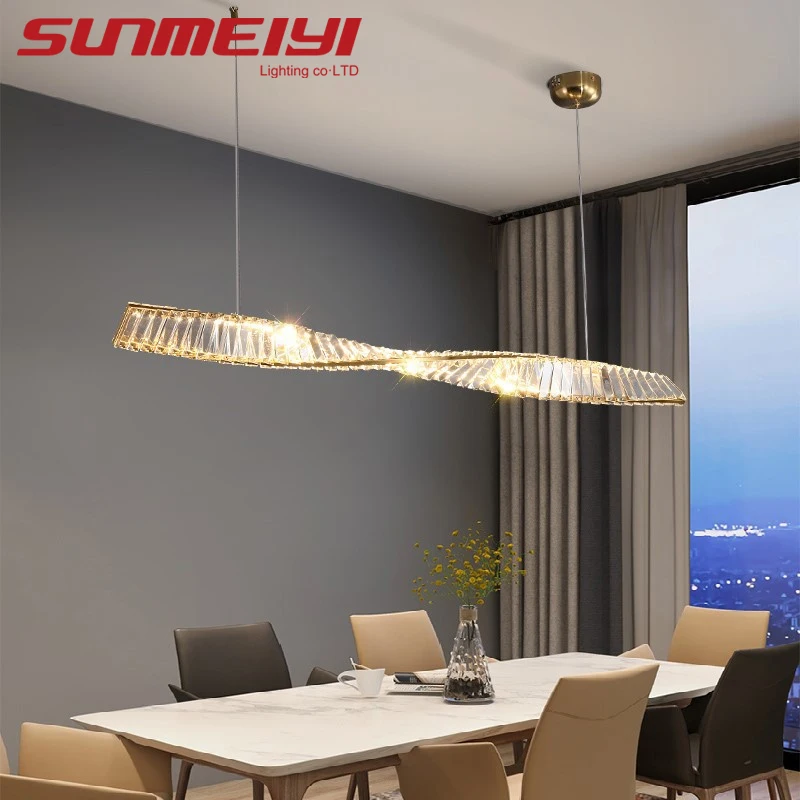 Luxury Crystal Pendant Lights Spiral Design LED Lights For Dining Living Room Restaurant Minimalist Creative Home Decor Fixtures
Luxury Crystal Pendant Lights Spiral Design LED Lights For Dining Living Room Restaurant Minimalist Creative Home Decor Fixtures