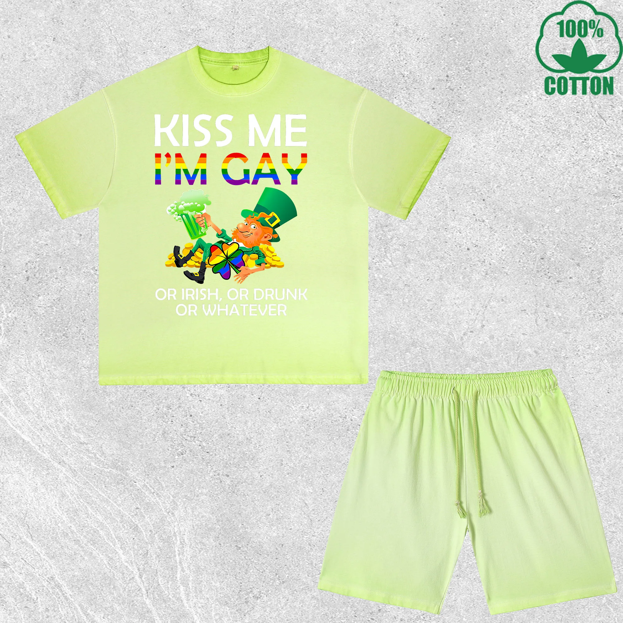 Kiss ME Im G intrstg Printed Dirty Wash T-Shirt Shorts Set Multicolor Combo Loose Trendy Fashionable 100%Cotton Short Value Pack
Kiss ME Im G intrstg Printed Dirty Wash T-Shirt Shorts Set Multicolor Combo Loose Trendy Fashionable 100%Cotton Short Value Pack
