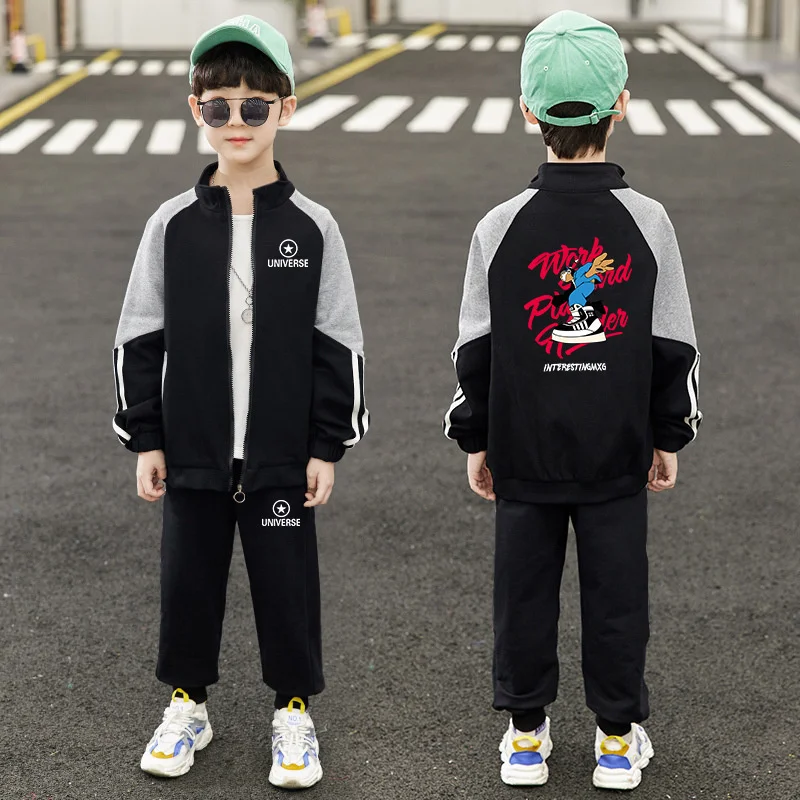 Boys Coat +Pants Kids Suits 2PCS/Set Cotton 2025 Stars Spring Autumn Cotton High Quality Christmas Gift Children Clothing
Boys Coat +Pants Kids Suits 2PCS/Set Cotton 2025 Stars Spring Autumn Cotton High Quality Christmas Gift Children Clothing