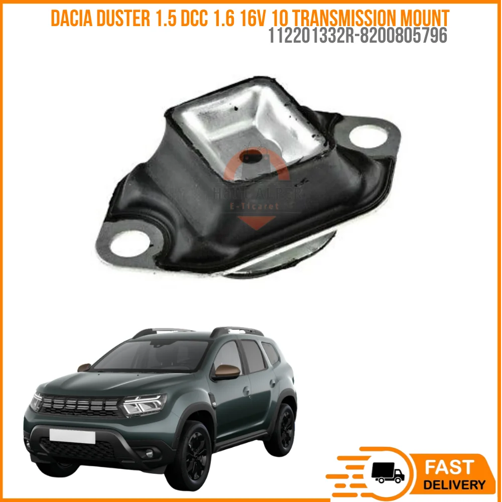 For DACIA DUSTER 1.5 DCC 1.6 16V 10 TRANSMISSION MOUNT Oem 112201332R-8200805796 super quality fast delivery reasonable price
For DACIA DUSTER 1.5 DCC 1.6 16V 10 TRANSMISSION MOUNT Oem 112201332R-8200805796 super quality fast delivery reasonable price