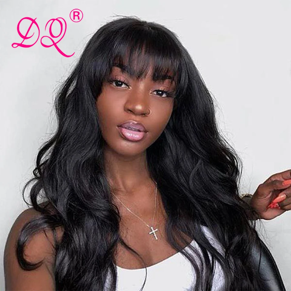 Long Body Wave Wavy Wigs With Bangs Synthetic Wig Heat Resistant Fiber For Women Halloween Cosplay Party Natural Black & Drown
Long Body Wave Wavy Wigs With Bangs Synthetic Wig Heat Resistant Fiber For Women Halloween Cosplay Party Natural Black & Drown