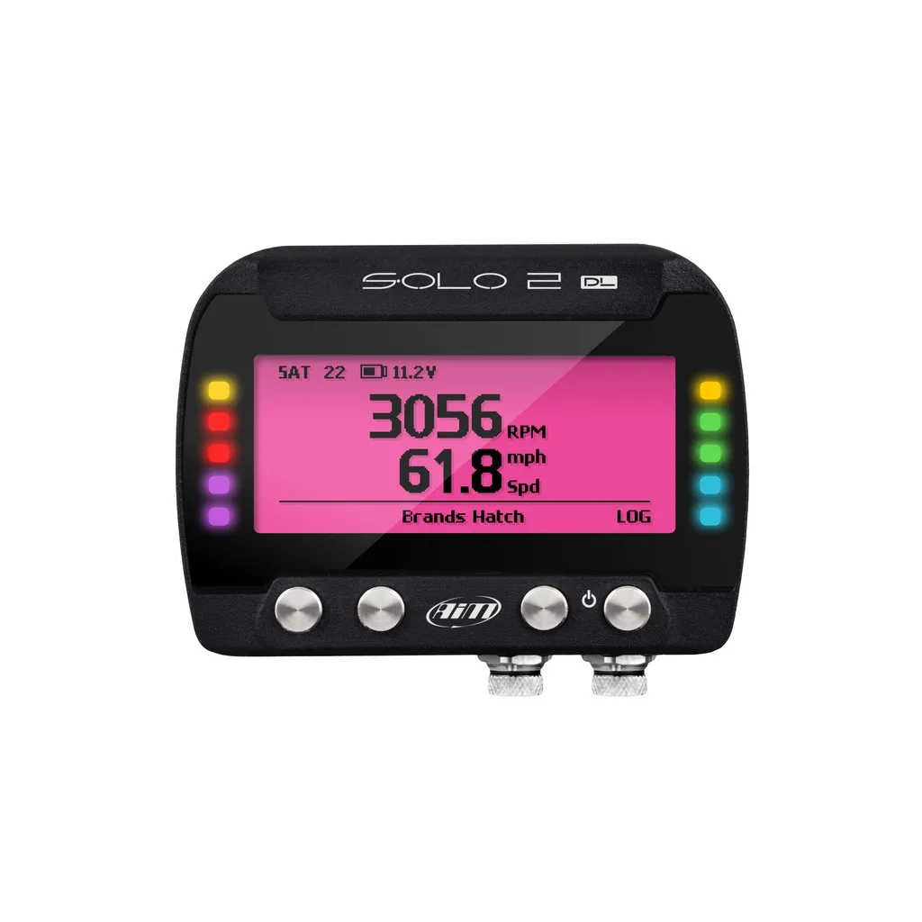 FAST SHIPPING AIM SOLO 2 DL G P S On-Board Lap Timer Data Logger with Internal Memory RS232
FAST SHIPPING AIM SOLO 2 DL G P S On-Board Lap Timer Data Logger with Internal Memory RS232