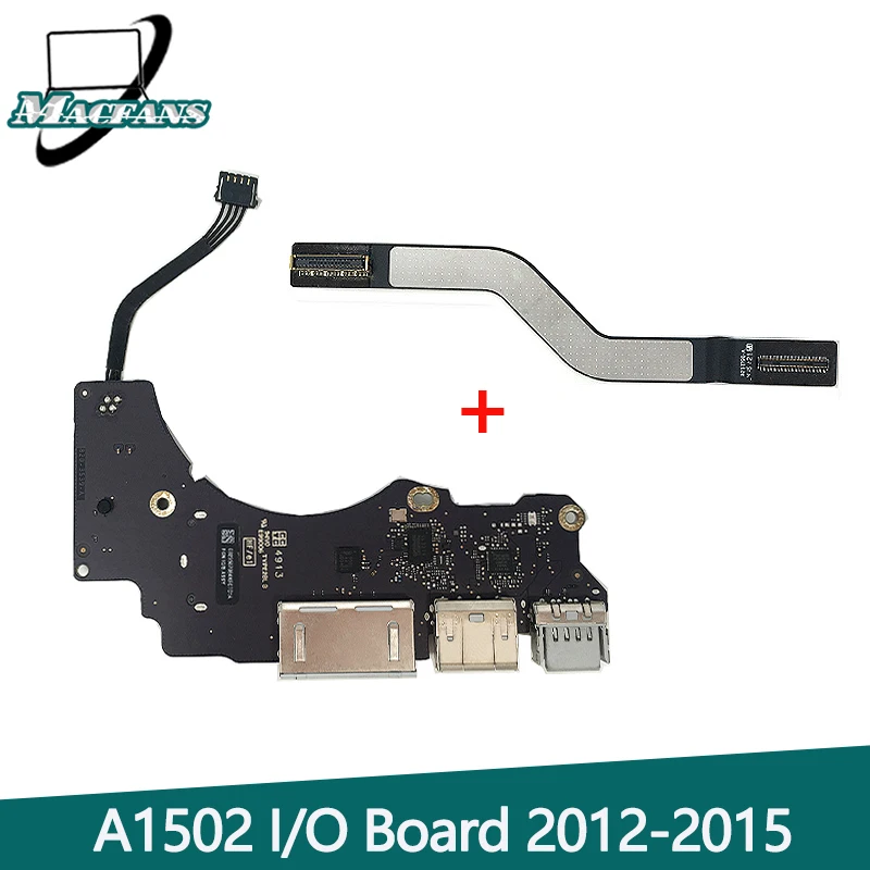 Протестированный оригинальный A1502 I/O USB HDMI кардридер, MacBook Pro Retina 13,3 "A1502 I/O плата с кабелем 2013 2014 2015 года 
Протестированный оригинальный A1502 I/O USB HDMI кардридер, MacBook Pro Retina 13,3 "A1502 I/O плата с кабелем 2013 2014 2015 года