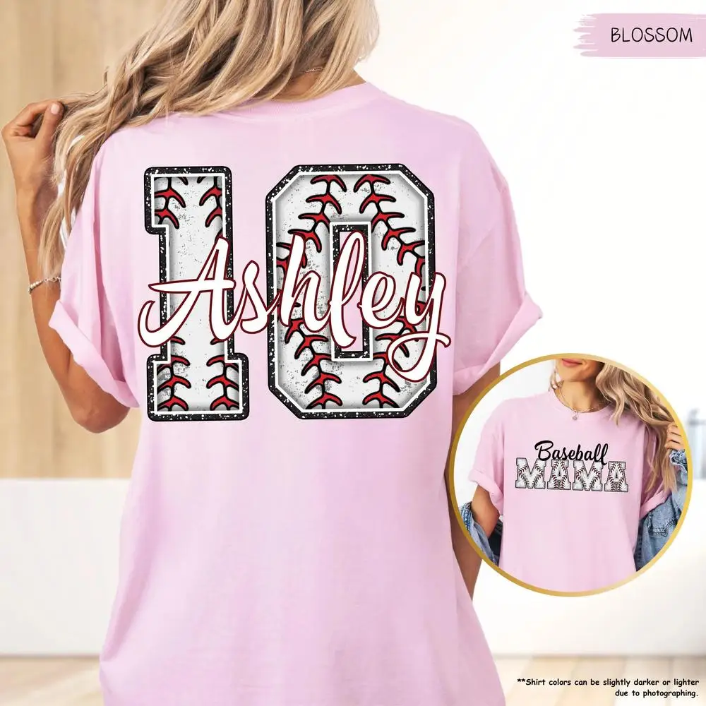 Customized Baseball Mama Shirt, With Kid Name And Number, Personalized Baseball Mom Gift, Custom Sports Mama Tshirt
Customized Baseball Mama Shirt, With Kid Name And Number, Personalized Baseball Mom Gift, Custom Sports Mama Tshirt