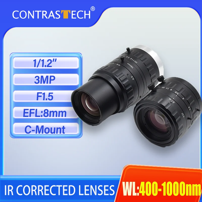 1/1,2 ''ИК-линзы 3MP F1,5, ручная диафрагма 25 мм, 35 мм, 50 мм, крепление C, длина волны ближнего инфракрасного изображения 400-1700 нм для инфракрасного спектра
1/1,2 ''ИК-линзы 3MP F1,5, ручная диафрагма 25 мм, 35 мм, 50 мм, крепление C, длина волны ближнего инфракрасного изображения 400-1700 нм для инфракрасного спектра