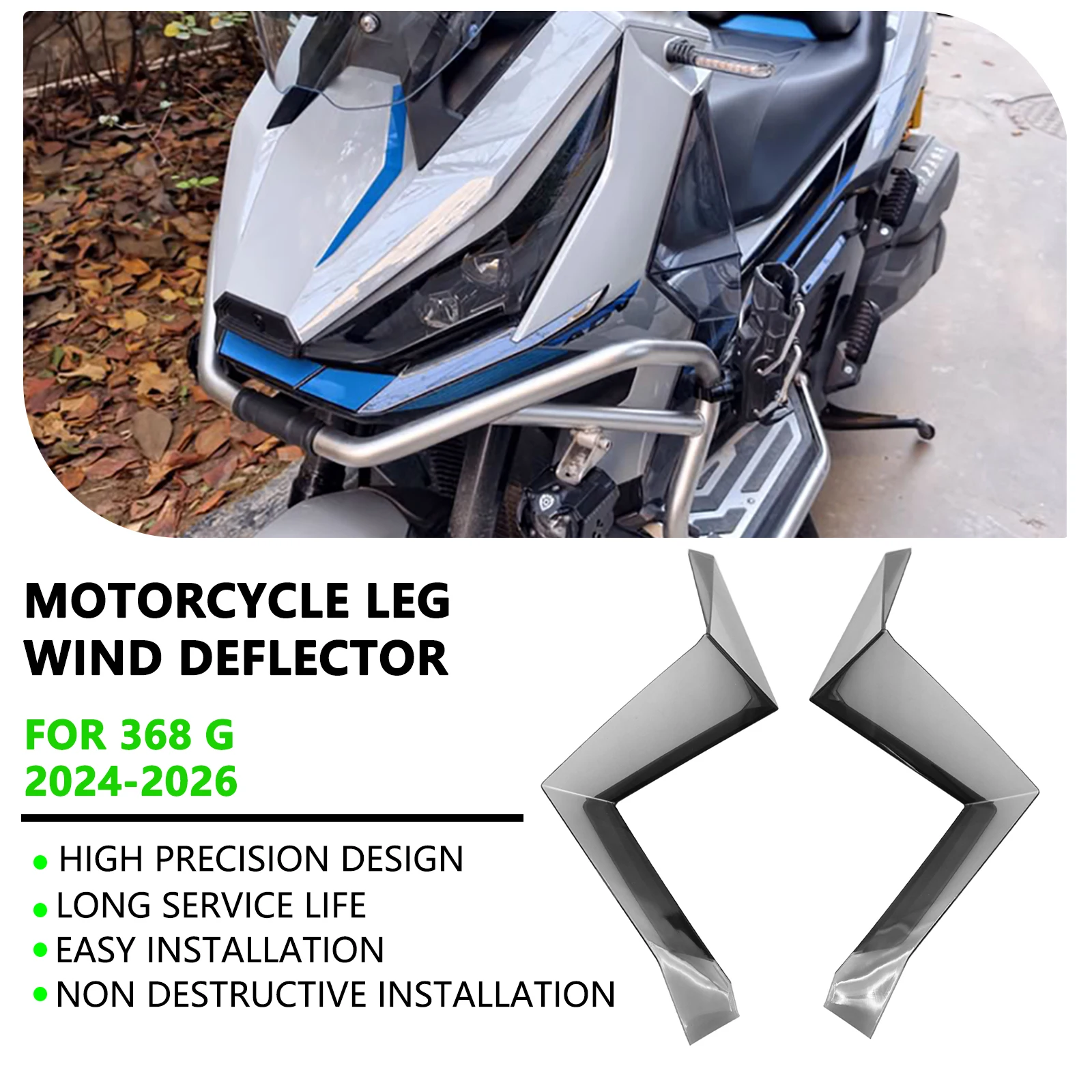 Motorcycle Accessories Leg Fairing Side Wind Protector FOR ZONTES 368G 368 G 2024-2026 Cover Leg Air Lower Deflectors Spoiler
Motorcycle Accessories Leg Fairing Side Wind Protector FOR ZONTES 368G 368 G 2024-2026 Cover Leg Air Lower Deflectors Spoiler