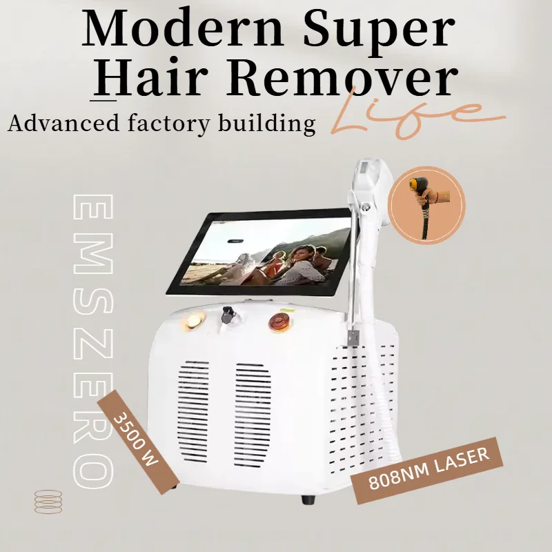 808nm Diode Laser Hair Removal Machine Permanent Painless Ice Cooling Clinically Proven Safe for All Skin CE Fast Ship
808nm Diode Laser Hair Removal Machine Permanent Painless Ice Cooling Clinically Proven Safe for All Skin CE Fast Ship