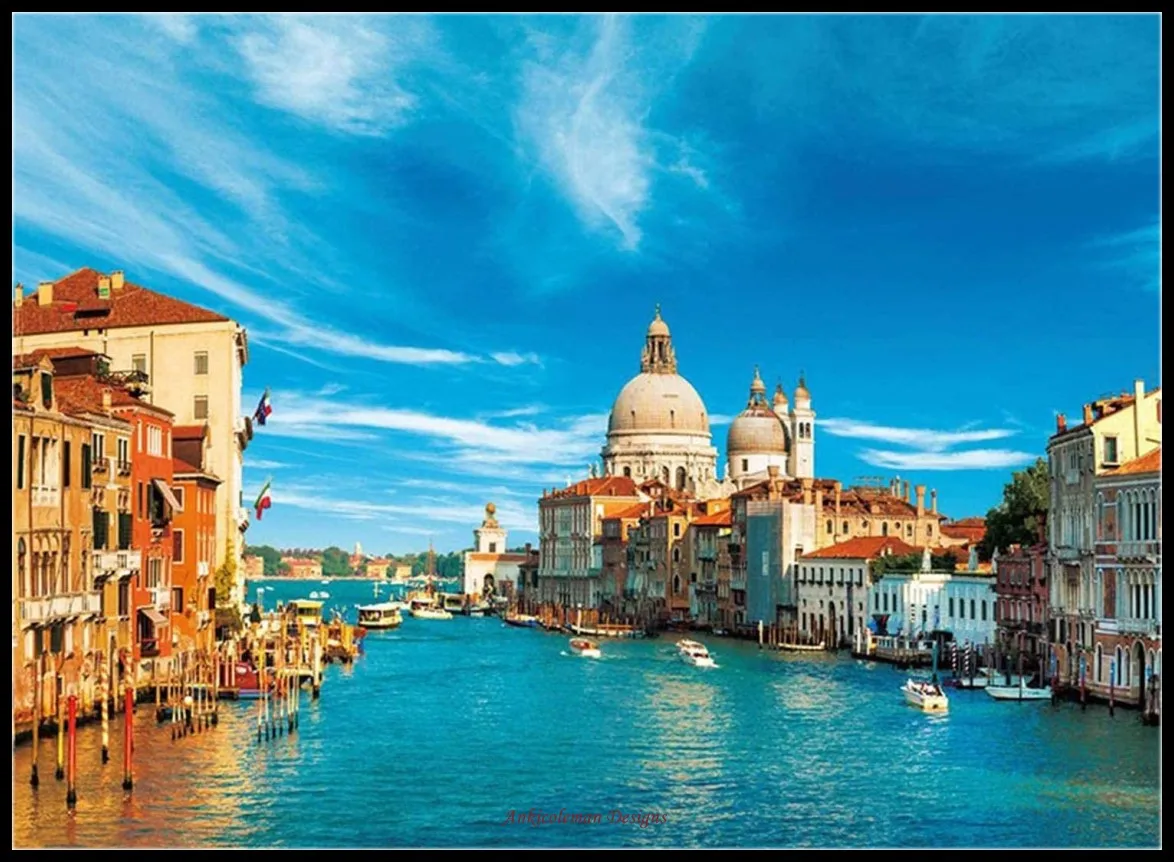 2024City in the Water - Counted Cross Stitch Kits - DIY Handmade Needlework Embroidery 14 CT Aida Sets DMC Color
2024City in the Water - Counted Cross Stitch Kits - DIY Handmade Needlework Embroidery 14 CT Aida Sets DMC Color