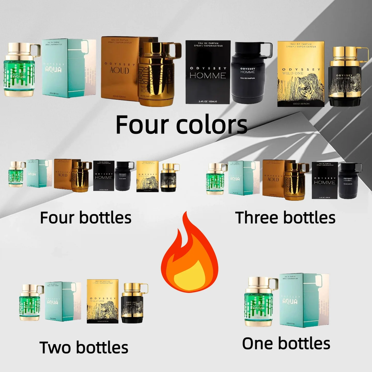 Odyssey Mandarin Armaf para Hombres (full range) single/multiple bottle packs 100ml/3.4oz are an ideal gift choice.
Odyssey Mandarin Armaf para Hombres (full range) single/multiple bottle packs 100ml/3.4oz are an ideal gift choice.