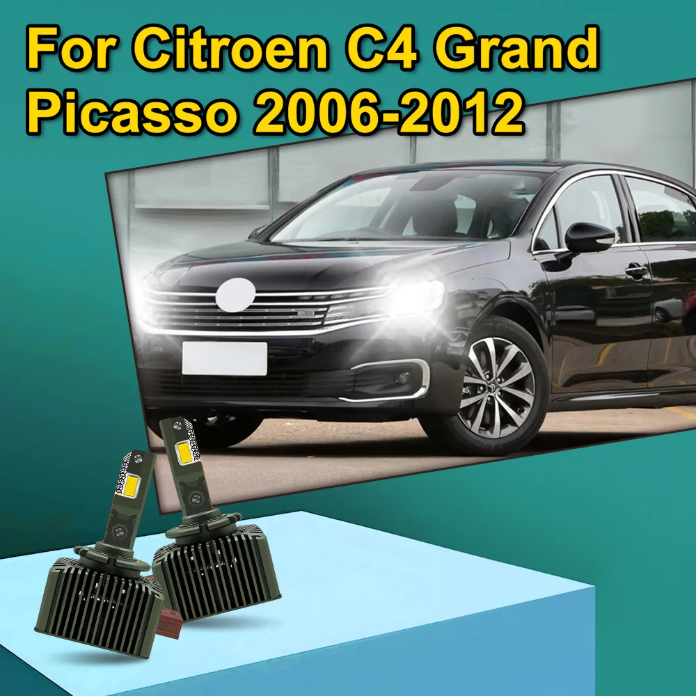 2x HID к светодиодные фары 110 Вт, автомобильные лампы Canbus 30000LM D1S D1R для Citroen C4 Grand Picasso 2006 2007 2008 2009 2010 2011 2012
2x HID к светодиодные фары 110 Вт, автомобильные лампы Canbus 30000LM D1S D1R для Citroen C4 Grand Picasso 2006 2007 2008 2009 2010 2011 2012