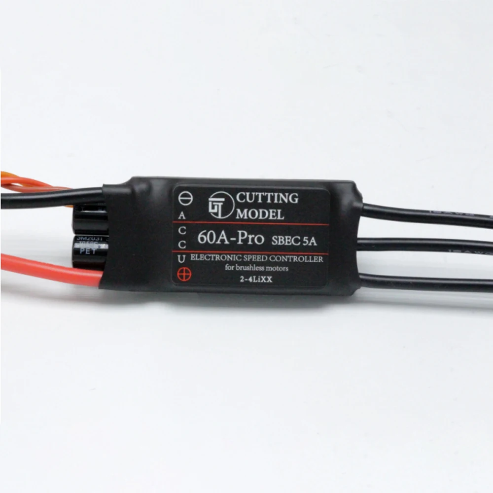 CUT Model 60A brushless unidirectional ESC For 5055/5065 series hydraulic oil pump
CUT Model 60A brushless unidirectional ESC For 5055/5065 series hydraulic oil pump
