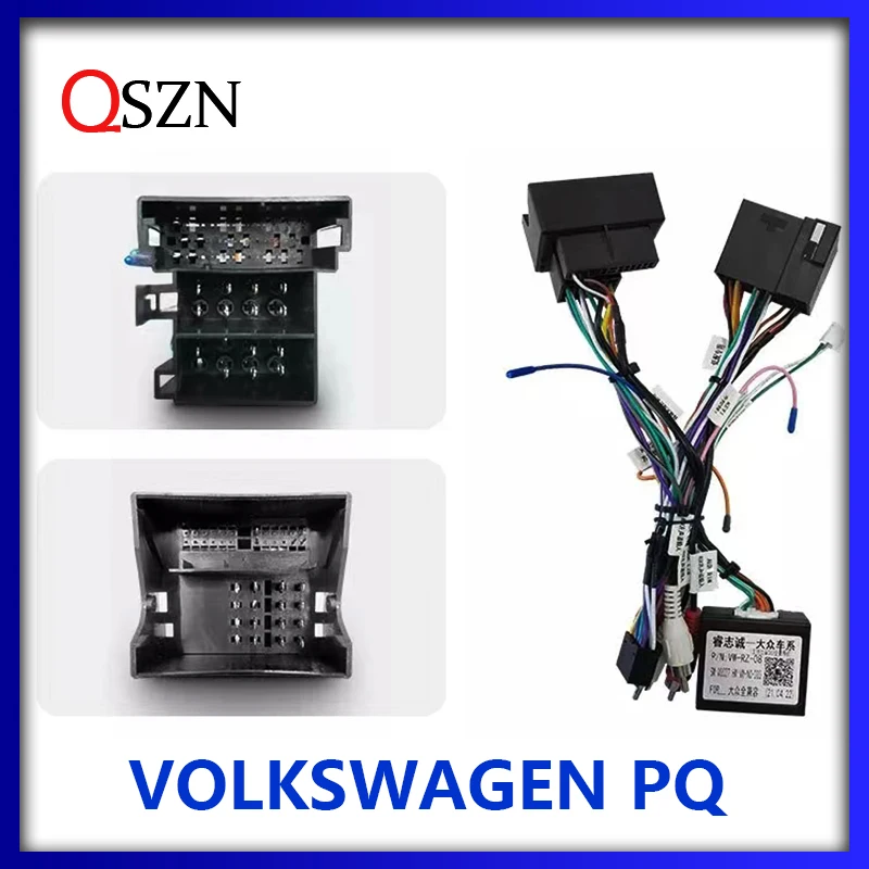 QSZN Canbus Box VW-RZ-08 для Volkswagen PQ Car Radio Android с жгутом проводов и кабелем питания
QSZN Canbus Box VW-RZ-08 для Volkswagen PQ Car Radio Android с жгутом проводов и кабелем питания