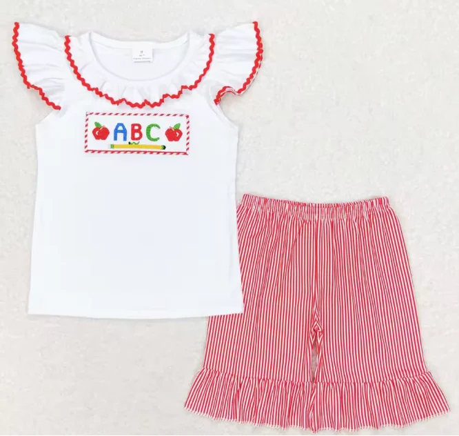 New Fashion Baby Girls Clothes Pencil Apple Back To School Knee Length Dresses Kid Children Clothes
New Fashion Baby Girls Clothes Pencil Apple Back To School Knee Length Dresses Kid Children Clothes