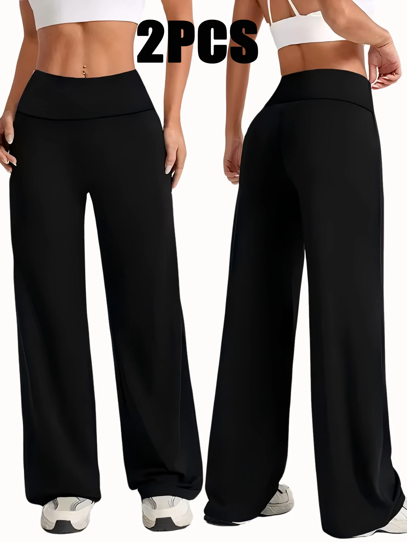 Женские широкие брюки из двух частей, с эффектом коррекции живота и непрозрачные, подходят для занятий спортом, йогой, бега и других мероприятий.
Женские широкие брюки из двух частей, с эффектом коррекции живота и непрозрачные, подходят для занятий спортом, йогой, бега и других мероприятий.