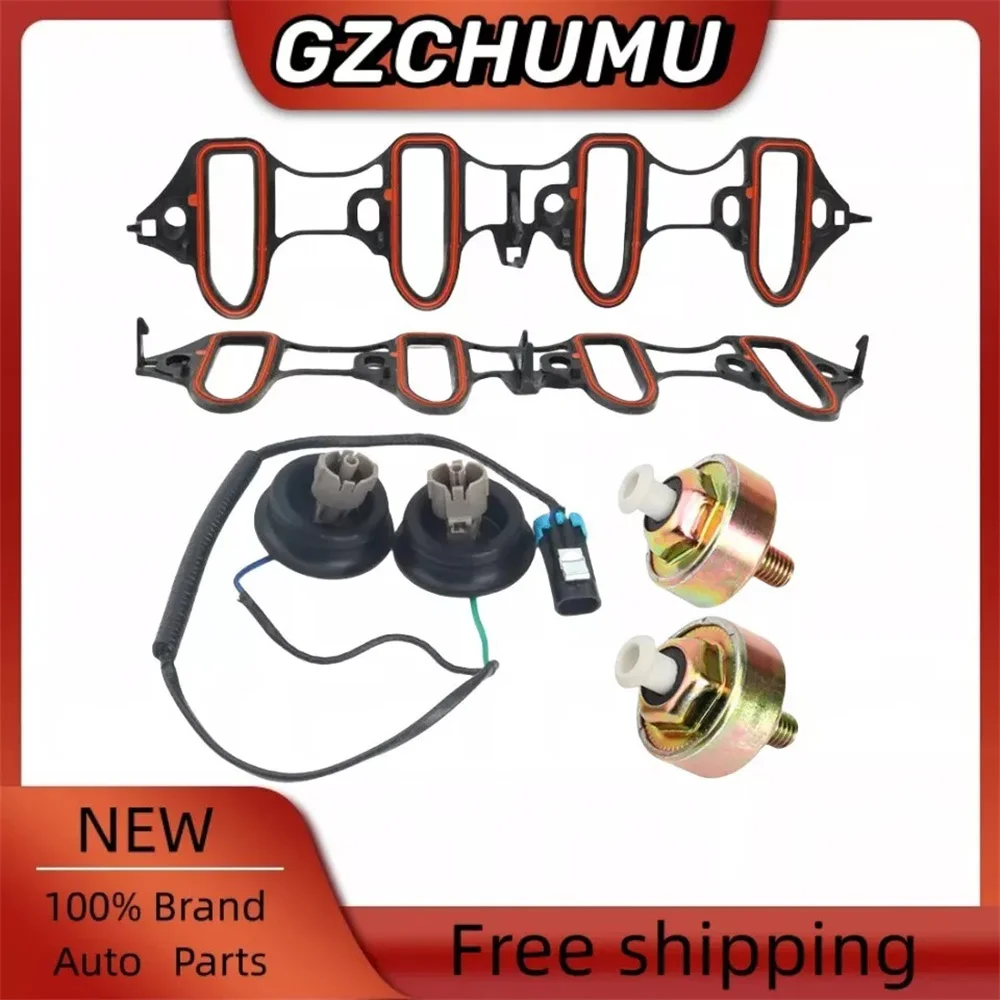 Intake Manifold Gaskets Knock Sensors and Harness 4.8/5.3/6.0L GM Trucks 12601822 213-3521 12589867 89060413
Intake Manifold Gaskets Knock Sensors and Harness 4.8/5.3/6.0L GM Trucks 12601822 213-3521 12589867 89060413