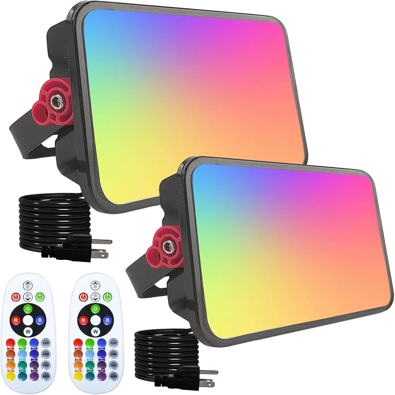 2 упаковки прожекторов RGB мощностью 50 Вт, прожектор RGB с изменением цвета, интеллектуальный прожектор RGB с дистанционным управлением, для сценического освещения, КТВ
2 упаковки прожекторов RGB мощностью 50 Вт, прожектор RGB с изменением цвета, интеллектуальный прожектор RGB с дистанционным управлением, для сценического освещения, КТВ