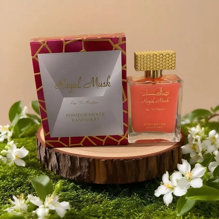 Royal Musk EDP 100ml Pomegranate Raspberry Sweet Powdery Women Perfume Long Lasting Fragancia Mujer Parfum Femme Musk
Royal Musk EDP 100ml Pomegranate Raspberry Sweet Powdery Women Perfume Long Lasting Fragancia Mujer Parfum Femme Musk