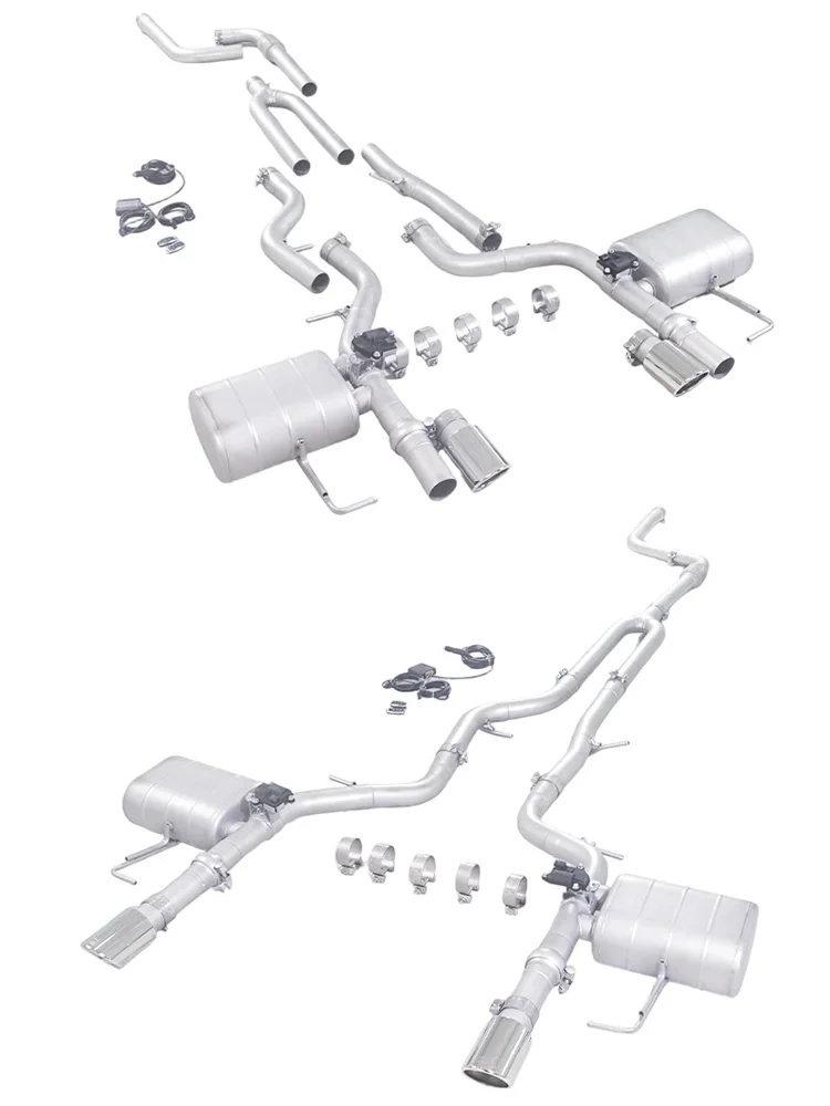 For 2016 Jaguar XE 2.0T Mid-tailpipe Exhaust Dual Valve System Dual Outlet Stainless Steel Performance Muffler
For 2016 Jaguar XE 2.0T Mid-tailpipe Exhaust Dual Valve System Dual Outlet Stainless Steel Performance Muffler