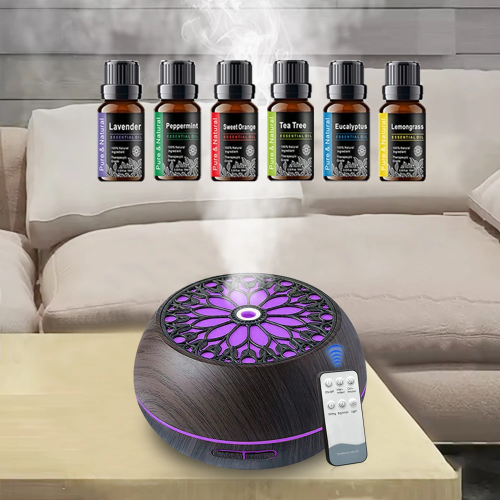 Diffuser For Home 550ml Smart Diffuser with 6 Oils App Remote Custom Timer RGB Lighting for Modern Home Decor
Diffuser For Home 550ml Smart Diffuser with 6 Oils App Remote Custom Timer RGB Lighting for Modern Home Decor