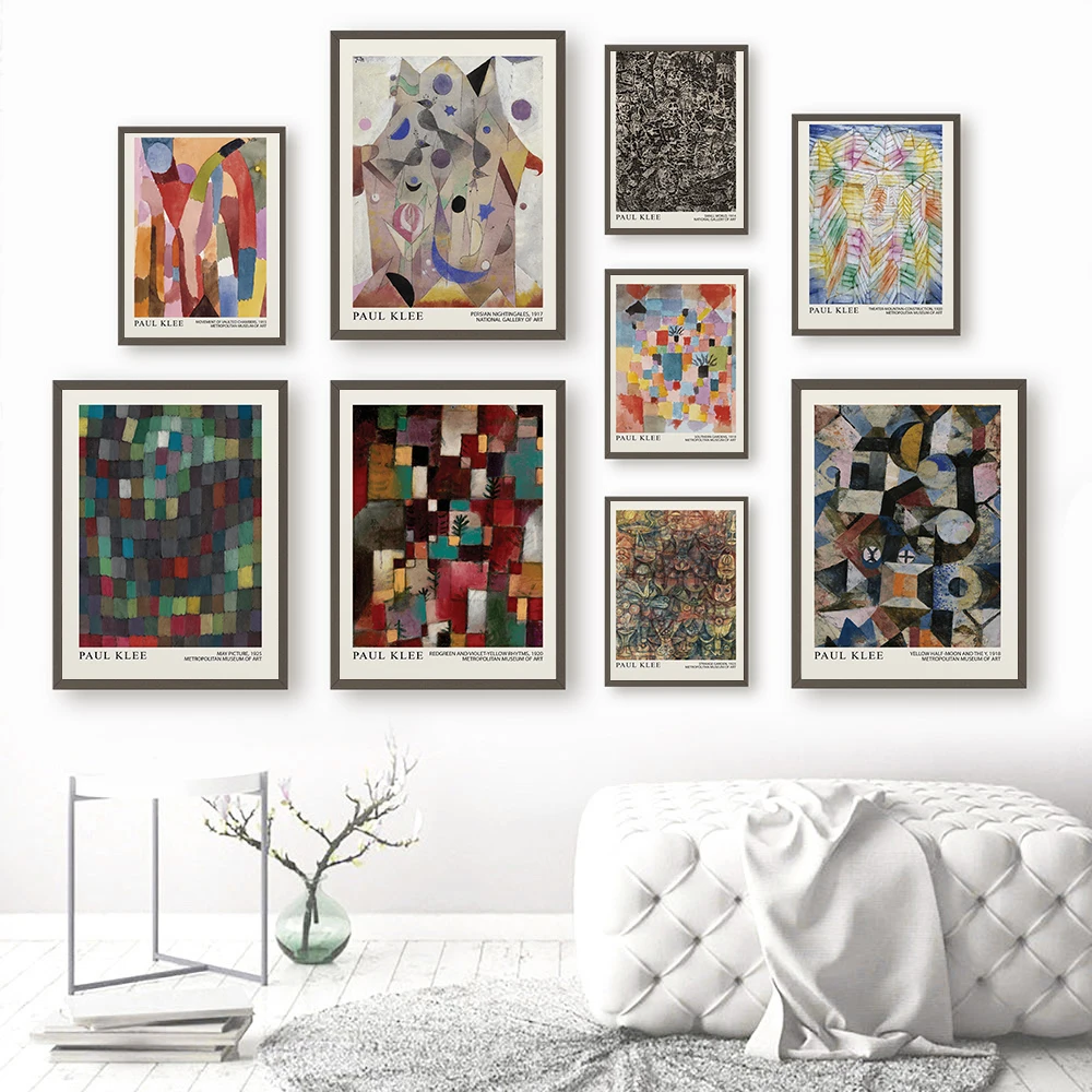 Vintage Paul Klee Poster Fashion Nordic Canvas Painting Geometric Art Print Abstract Wall Picture For Living Room Home Decor
Vintage Paul Klee Poster Fashion Nordic Canvas Painting Geometric Art Print Abstract Wall Picture For Living Room Home Decor