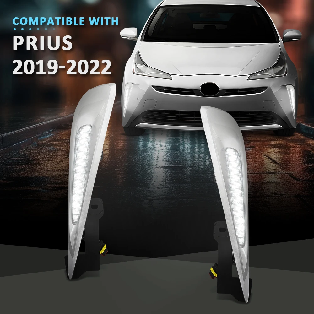 1 светодиодный противотуманный фонарь с двойным сигналом Drl, серебряные провода, подходят для Toyota Prius 2019-22, водонепроницаемые, снегозащитные, пылезащитные автомобильные аксессуары
1 светодиодный противотуманный фонарь с двойным сигналом Drl, серебряные провода, подходят для Toyota Prius 2019-22, водонепроницаемые, снегозащитные, пылезащитные автомобильные аксессуары