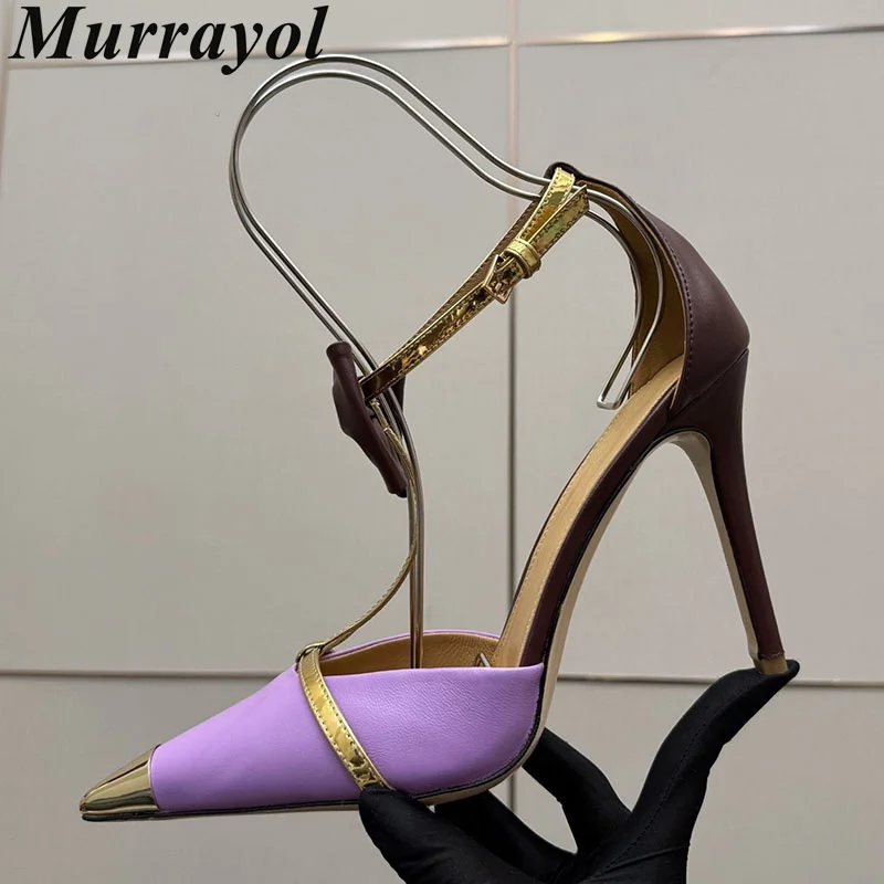 Pumps Women Genuine Leather Pointed Toe Thin High-Heels Shoes Bow Decor Ankle Strap Sandals Spring Summer Party Banquet Shoes
Pumps Women Genuine Leather Pointed Toe Thin High-Heels Shoes Bow Decor Ankle Strap Sandals Spring Summer Party Banquet Shoes