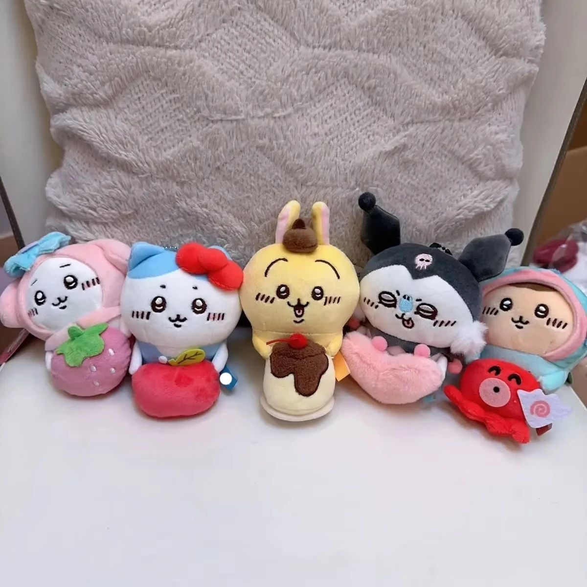 jiyi Plush Keychain Hachiware Usagi Kawaii Costume Bag Charm Strawberry Pudding Ocean Theme Soft Toy Gift Student New Anime
jiyi Plush Keychain Hachiware Usagi Kawaii Costume Bag Charm Strawberry Pudding Ocean Theme Soft Toy Gift Student New Anime