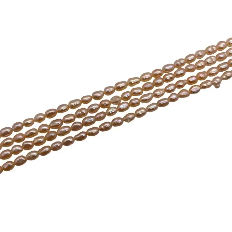 Natural Real Pink Fresh Water Pearl Oval Beads Strand 3-5mm For Making Jewelry Craft Findings Bracelet Necklace Earrings DIY
Natural Real Pink Fresh Water Pearl Oval Beads Strand 3-5mm For Making Jewelry Craft Findings Bracelet Necklace Earrings DIY