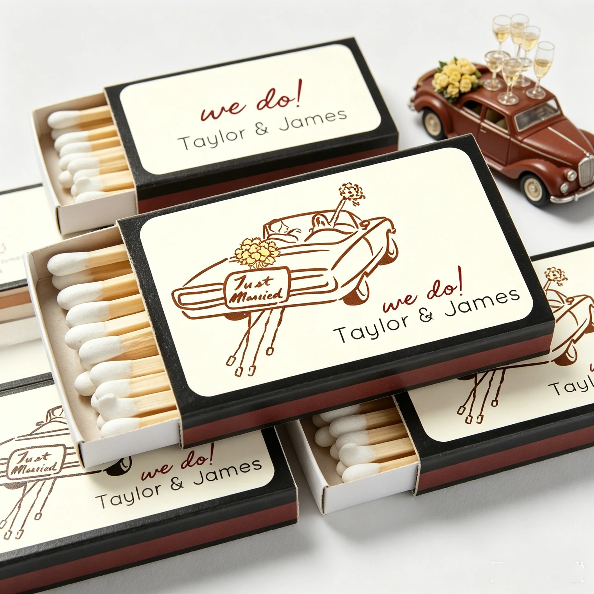 Bulk Sketchy Car Wedding Matches, Custom Wedding Favor Matchboxes for Party Decor & Keepsake Gifts
Bulk Sketchy Car Wedding Matches, Custom Wedding Favor Matchboxes for Party Decor & Keepsake Gifts