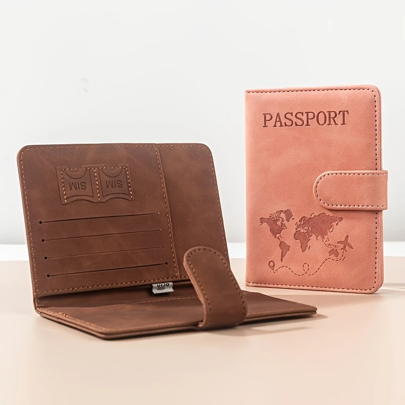 Custom synthetic leather passport cover, anti-demagnetization multi-slot design, practical travel & business trip holiday gift
Custom synthetic leather passport cover, anti-demagnetization multi-slot design, practical travel & business trip holiday gift