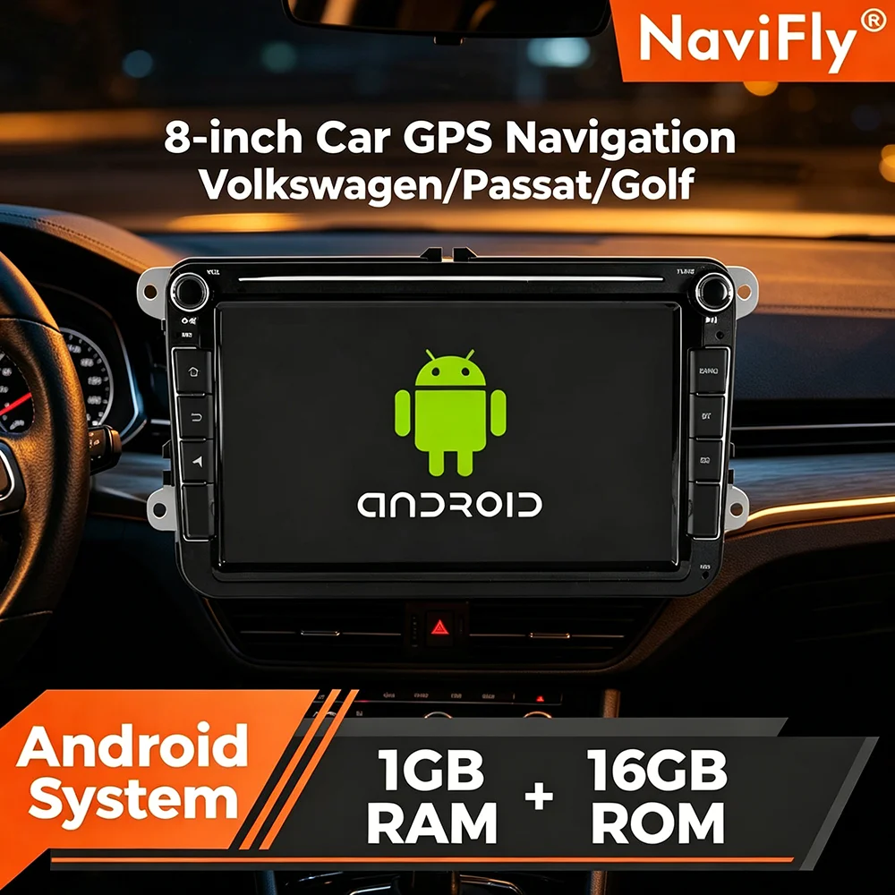 NaviFly 7" 8" 2 Din Android Car Radio Multimedia Player GPS For VW Volkswagen Skoda Octavia Golf 5 6 Touran Passat B6 Polo Jetta
NaviFly 7" 8" 2 Din Android Car Radio Multimedia Player GPS For VW Volkswagen Skoda Octavia Golf 5 6 Touran Passat B6 Polo Jetta
