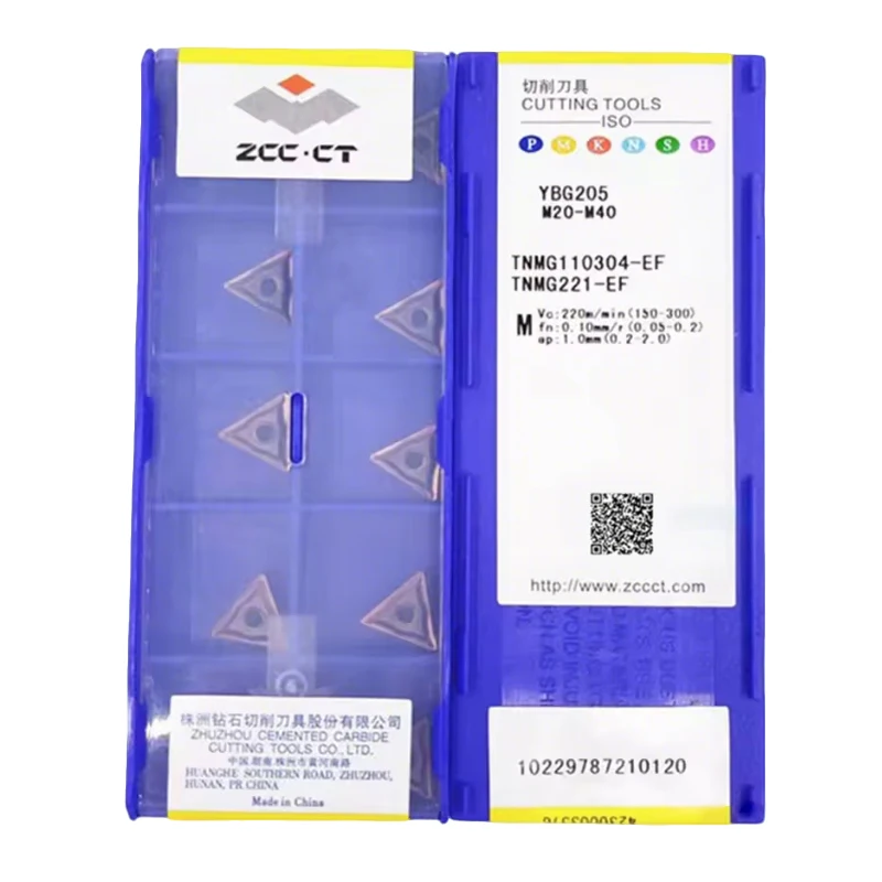 ZCC.CT TNMG110304-PM YBC251 YBC252 TNMG110308-PM YBC251 YBC252 TNMG110308-DM YBC252 TNMG110304-EF YBG205 Carbide Insert CNC Tool
ZCC.CT TNMG110304-PM YBC251 YBC252 TNMG110308-PM YBC251 YBC252 TNMG110308-DM YBC252 TNMG110304-EF YBG205 Carbide Insert CNC Tool