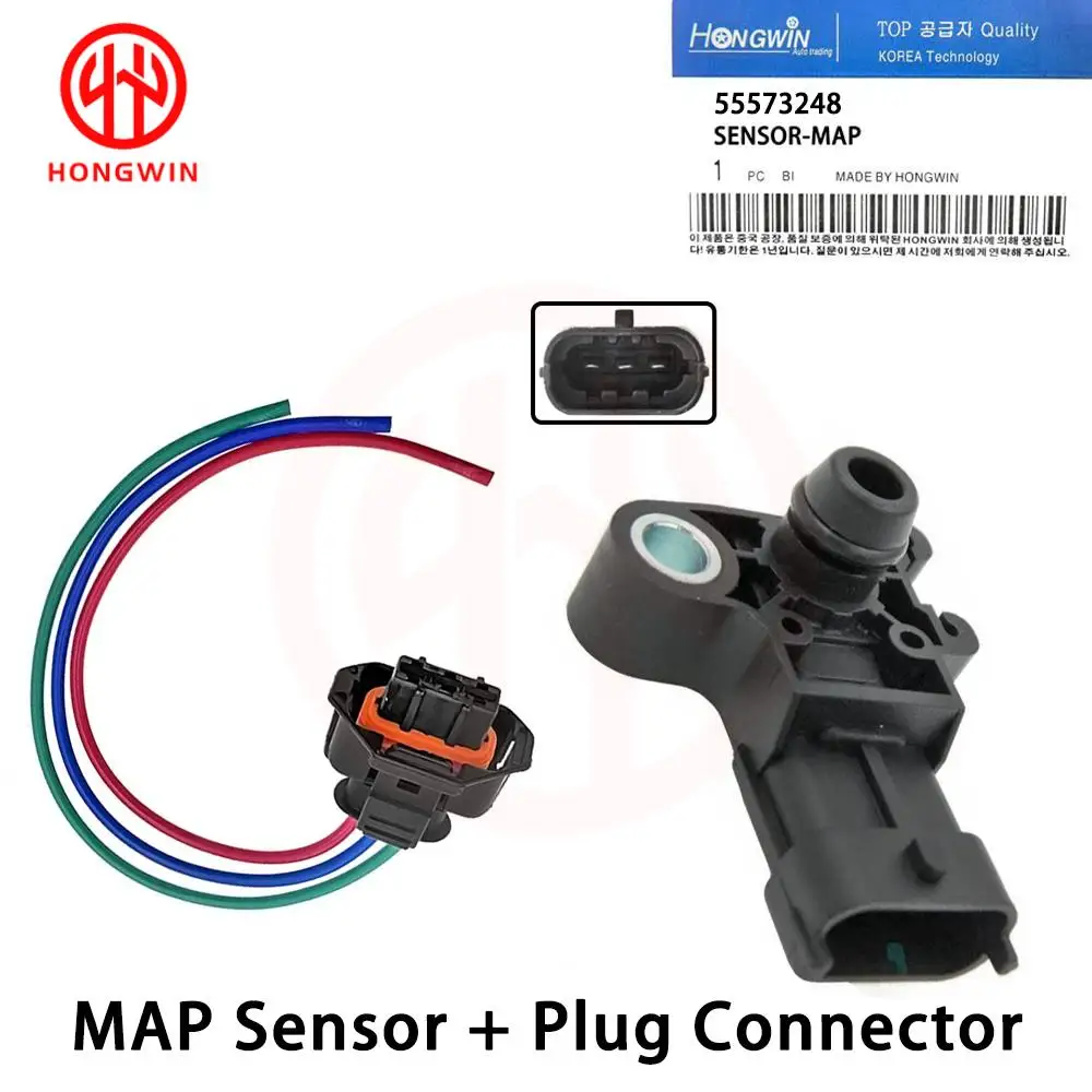 SET 55573248 Manifold Absolute Pressure MAP Sensor Wire 0261230282 For Buick Allure Cadillac Chevrolet Aveo Camaro Malibu GMC
SET 55573248 Manifold Absolute Pressure MAP Sensor Wire 0261230282 For Buick Allure Cadillac Chevrolet Aveo Camaro Malibu GMC
