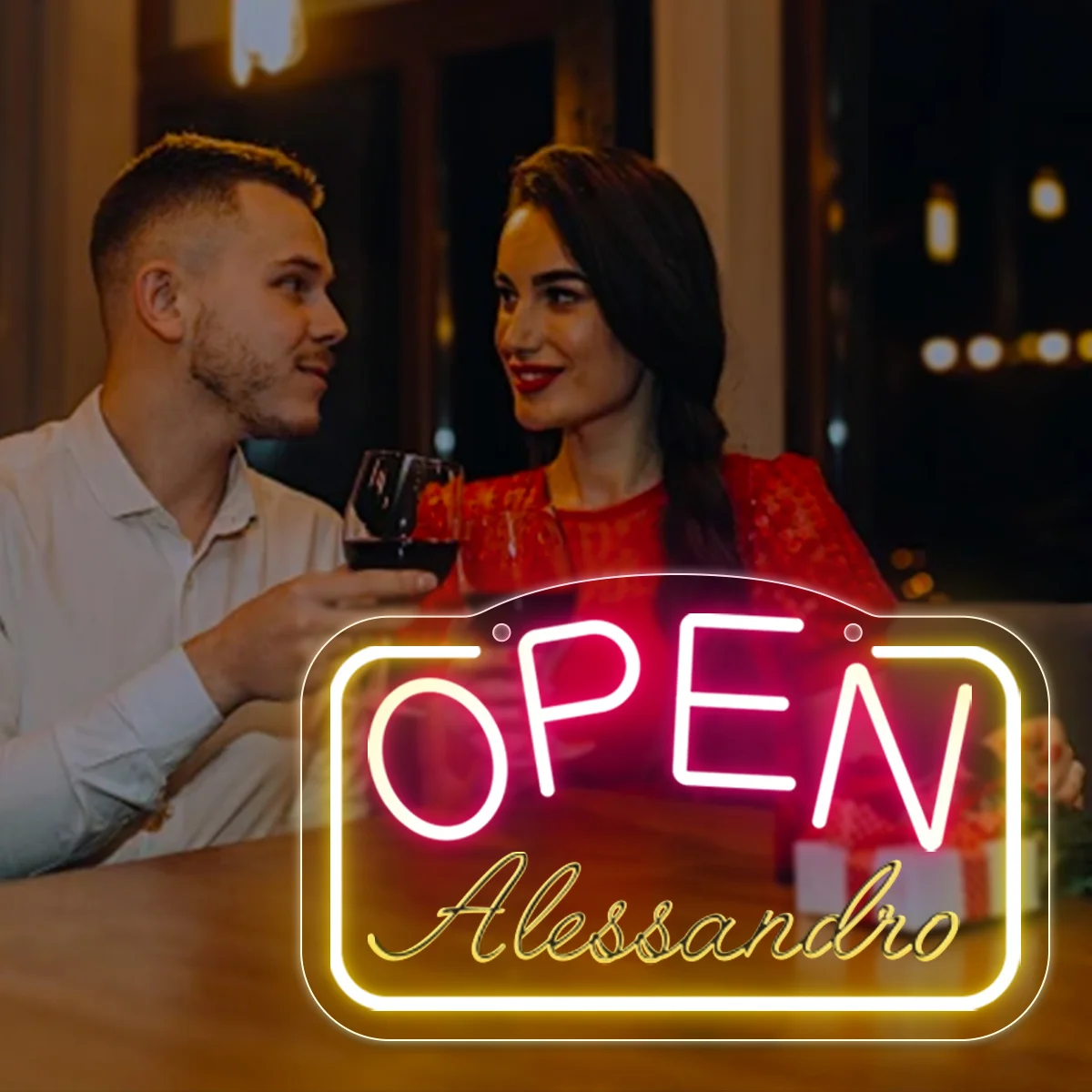 Неоновая вывеска на заказ с произвольным текстом, уникальный светодиодный персонализированный коммерческий неоновый логотип для декора стен
Неоновая вывеска на заказ с произвольным текстом, уникальный светодиодный персонализированный коммерческий неоновый логотип для декора стен