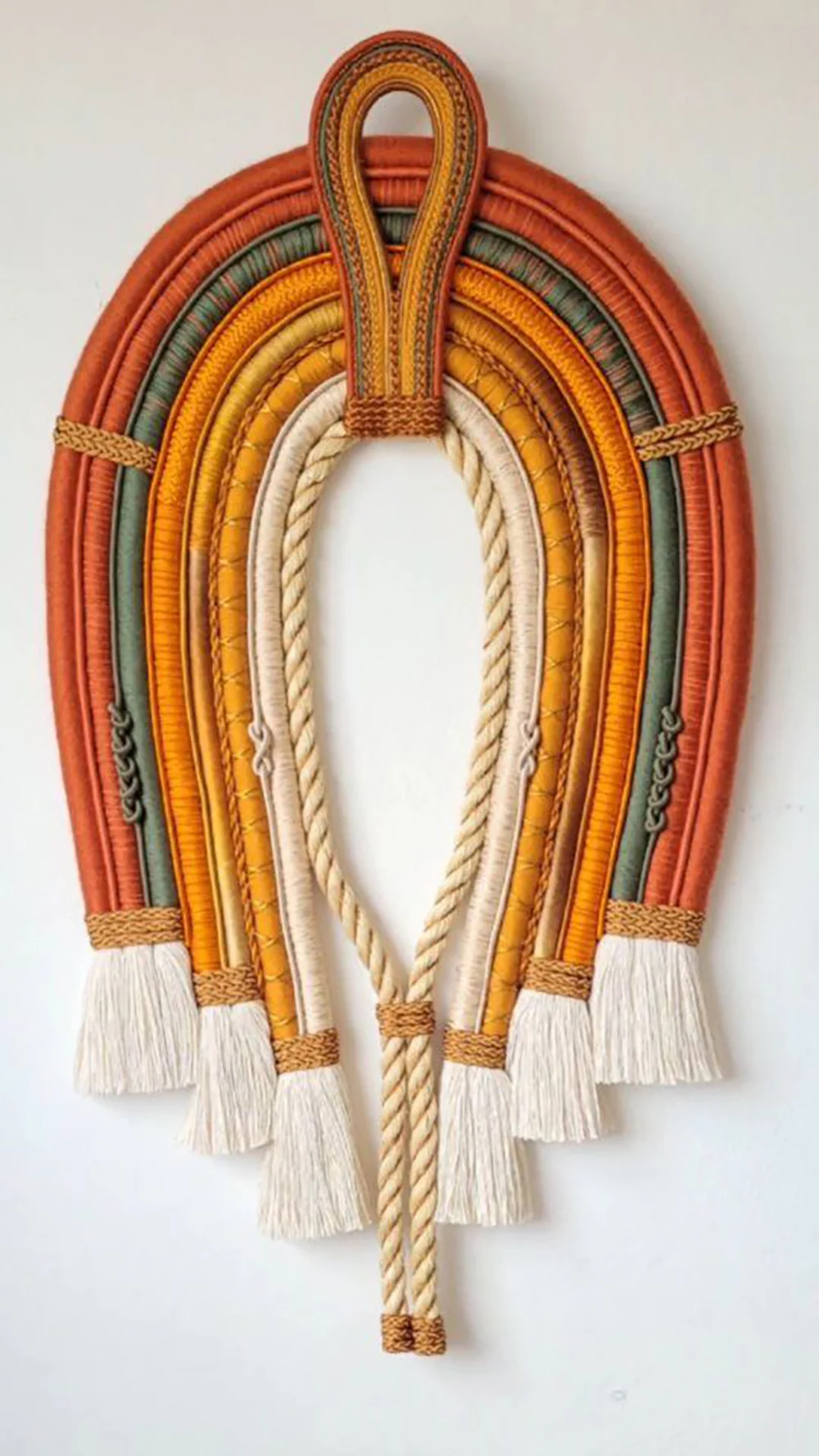 Boho Macrame Knitted Horseshoe Dream Catcher Design Handmade Bohemian Warm Kids Decoration Baby Room
Boho Macrame Knitted Horseshoe Dream Catcher Design Handmade Bohemian Warm Kids Decoration Baby Room