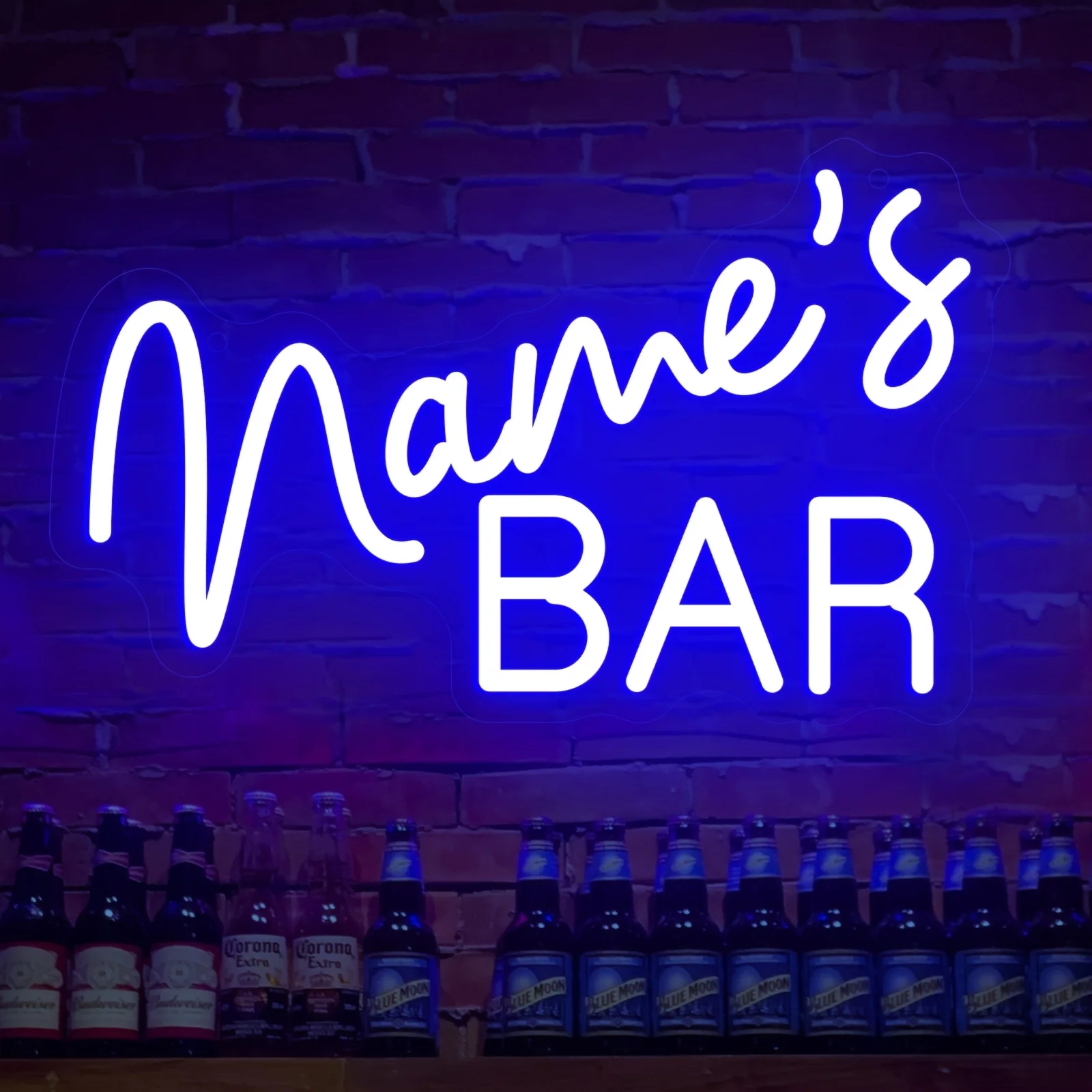 Customizable LED Neon Sign, Personalized Wall Hanging Bar Decor with Dimmer, USB Powered Night Light for Bedroom, Home Bar Party
Customizable LED Neon Sign, Personalized Wall Hanging Bar Decor with Dimmer, USB Powered Night Light for Bedroom, Home Bar Party