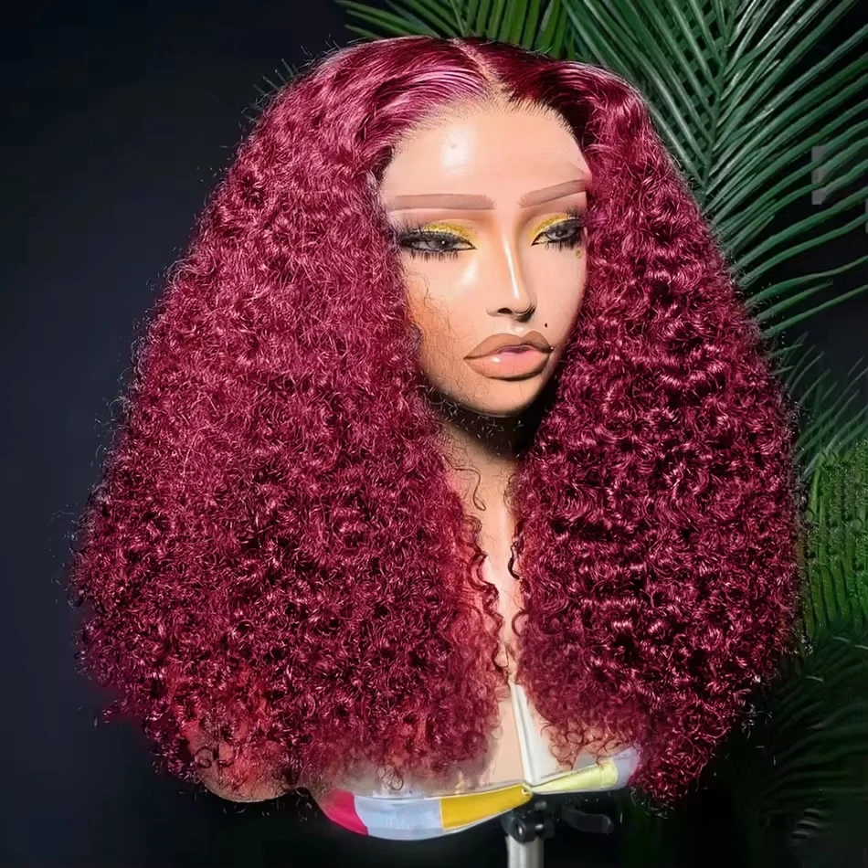 Burgundy #99J Colored Curly Bob Wig Human Hair Wigs 250% 13x4 Glueless Lace Frontal Short Deep Wave for Women Bob Wigs
Burgundy #99J Colored Curly Bob Wig Human Hair Wigs 250% 13x4 Glueless Lace Frontal Short Deep Wave for Women Bob Wigs