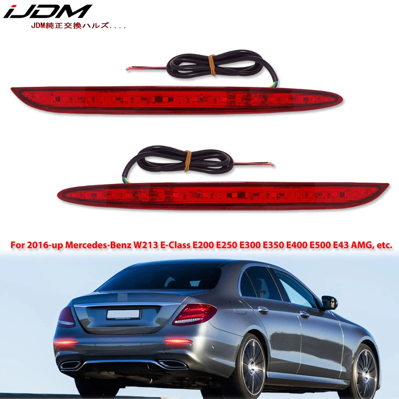 2 шт. Светодиодный отражатель бампера для Mercedes-Benz E400/E450/GLC300/GLE350/SLC300/AMG GT хвост, тормоза и задние противотуманные фары, поворот светильник
2 шт. Светодиодный отражатель бампера для Mercedes-Benz E400/E450/GLC300/GLE350/SLC300/AMG GT хвост, тормоза и задние противотуманные фары, поворот светильник