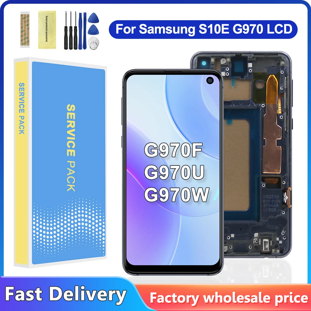 Протестированное качество TFT для Samsung S10E, сенсорный экран с рамкой и дигитайзером в сборе для Samsung S10e G970FU SM-G970F ЖК-дисплей
Протестированное качество TFT для Samsung S10E, сенсорный экран с рамкой и дигитайзером в сборе для Samsung S10e G970FU SM-G970F ЖК-дисплей